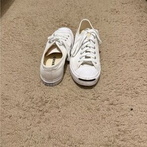 Converse White Jack Purcell Sneakers